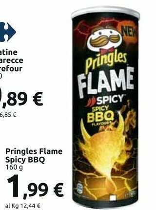 Carrefour Market Pringles Hot & Spicy offerta