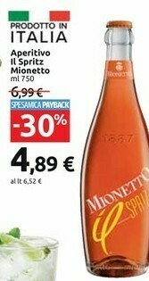 Carrefour Market Mionetto Aperitivo Il Spritz offerta