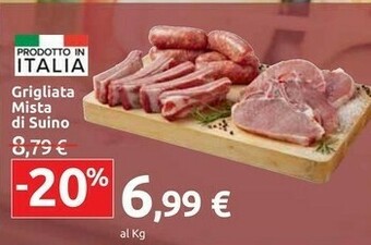 Carrefour Market Grigliata Mista Di Suino offerta