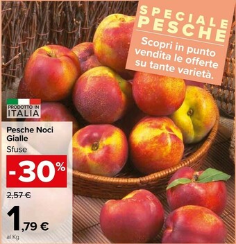 Carrefour Market Pesche Noci Gialle offerta