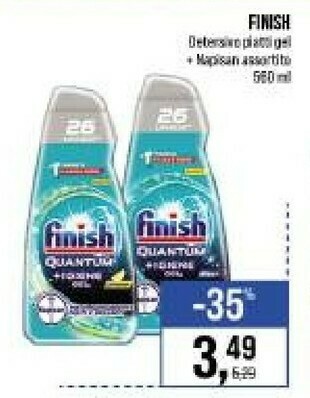Caddy's Finish Detersivo lavastoviglie offerta