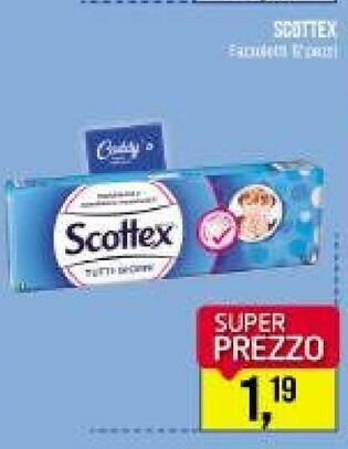 Caddy's Scottex Fazzoletti offerta