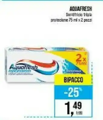 Caddy's Aquafresh Dentifricio offerta