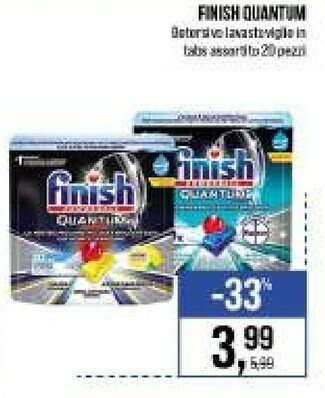 Caddy's Finish Detersivo lavastoviglie offerta