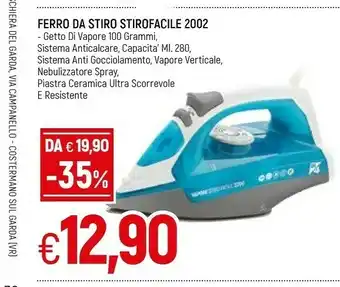 Famila Girmi Ferro Da Stiro Stirofacile 2002 offerta