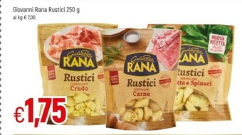 Famila Rana Tortellini Rustici Casarecci 250 G(ml) offerta