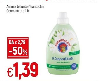Famila Chanteclair Ammorbidente Concentrato 1000ml offerta