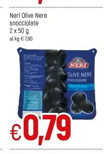 Famila Neri Olive Nere Snocciolate offerta