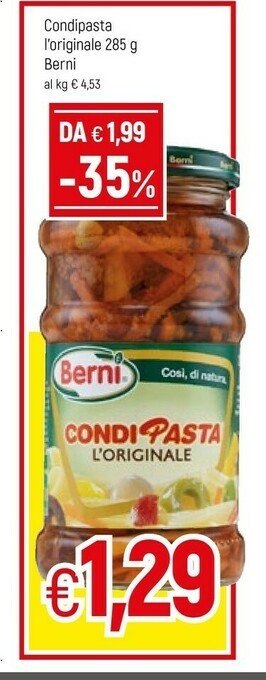 Famila Berni - Condipasta L'Originale offerta