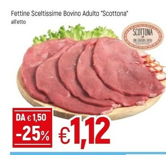 Famila Fettine Sceltissime Bovino Adulto Scottona offerta