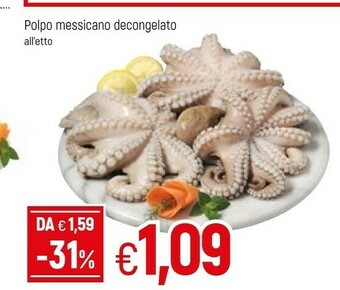 Famila Polpo Messicano Decongelato offerta