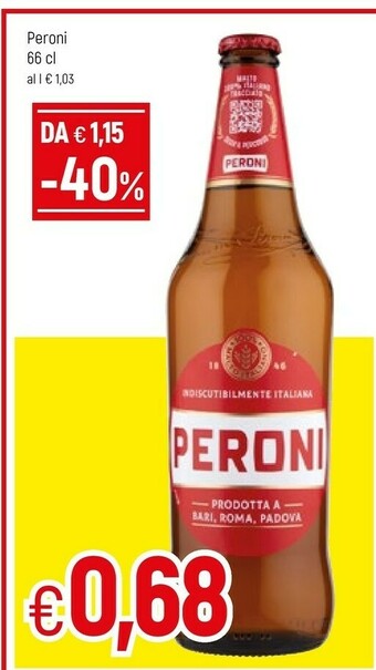 Famila Peroni Birra 660 G(ml) offerta
