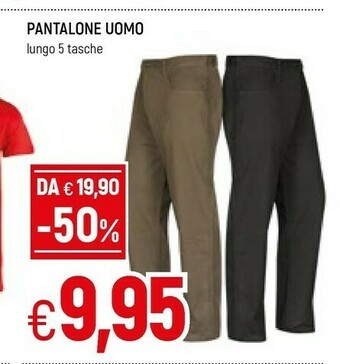 Famila Pantalone Uomo offerta