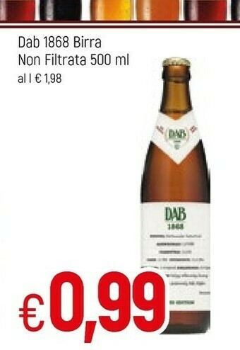 Famila Dab Birra 500 G(ml) offerta