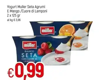 Famila Muller Yogurt Seta Agrumi E Mango offerta