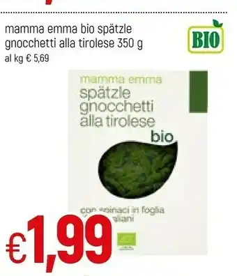 Mamma Emma Spätzle Gnocchetti Alla Tirolese