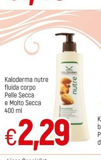 Famila Koloderma Nutre Fluida Corpo Pelle Secca E Molto Secca offerta