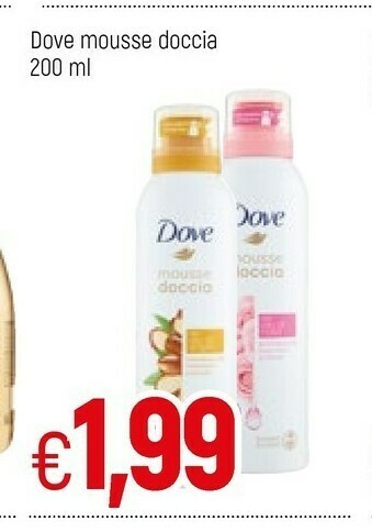 Famila Dove Mousse Doccia 200 Ml offerta