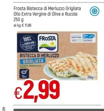 Famila Frosta - Bistecca Di Salmone Grigliata 250 G(ml) offerta