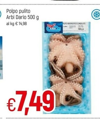 Famila Arbi Polpo Pulito Dario offerta