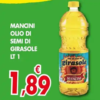 Mancini Olio di Semi di Girasole lt 1