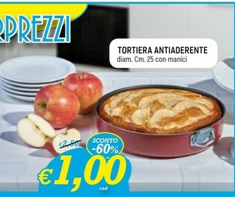 Tortiera Antiaderente
