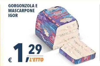 A&O Gorgonzola E Mascarpone Igor offerta