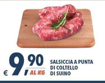 A&O Salsiccia A Punta Di Coltello Di Suino offerta