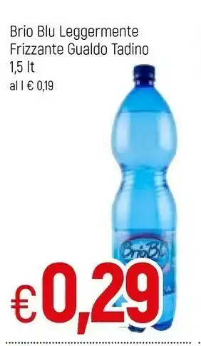 Famila Rocchetta Acqua Minerale Naturale Leggermente Frizzante Brio Blu 1500 G(ml) offerta