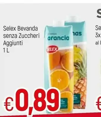 Famila Selex Bevanda Senza Zuccheri offerta