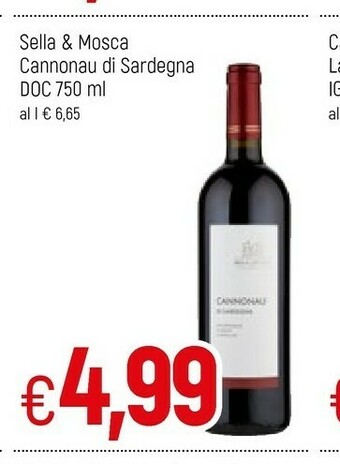 Famila Sella & mosca Cannonau Di Sardegna 750 G(ml) offerta
