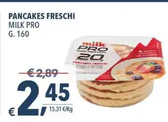 Milk Pro Pancakes Freschi 160 g