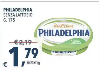 A&O Philadelphia Senza Lattosio 175 g offerta