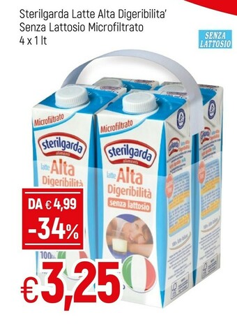 Famila Sterilgarda Latte Alta Degeribilita Senza Lattosio offerta