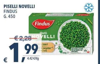 Findus Piselli Novelli 450 g