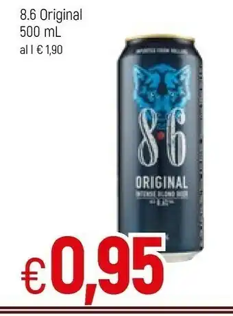 Famila 8.6 Birra Original 500 Ml offerta