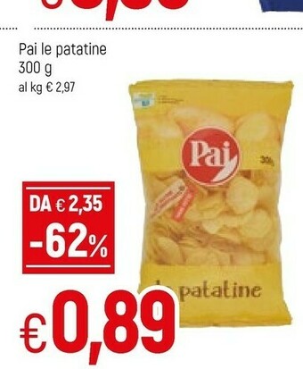 Famila Pai Le Patatine 300g offerta