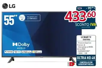 LG Smart TV 55" 55UQ70006