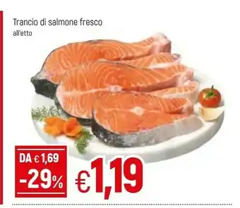 Famila Trancio Di Salmone Fresco offerta