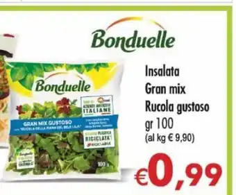 Bonduelle Insalata Gran mix Rucola gustoso 100 gr