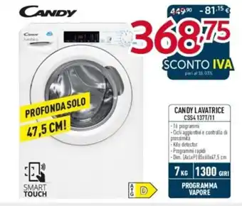 Candy Lavatrice CSS4 137T/11