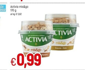 Famila Activia - Mix&Go Muesli, Lamponi, Semi Di Chia 170 G(ml) offerta