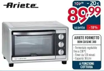 Ariete Fornetto Bon Cuisine 300