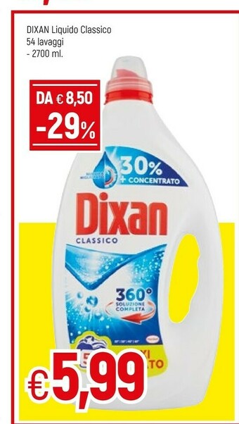 Famila Dixan Liquido Classico offerta