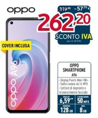 Elettrosintesi Oppo Smartphone A96 offerta