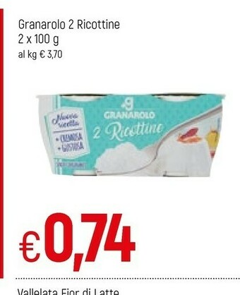 Famila Granarolo Mozzarella offerta