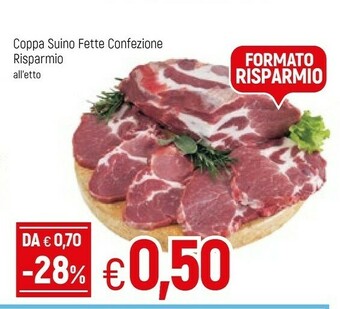 Famila Coppa Suino Fette offerta