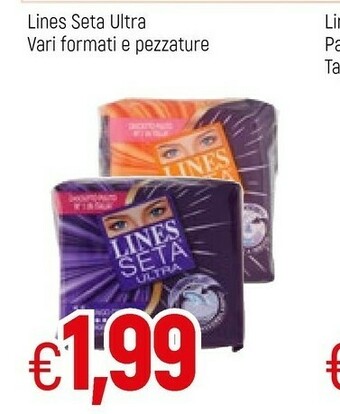 Famila Lines Seta Ultra Vari Formati E Pezzature offerta