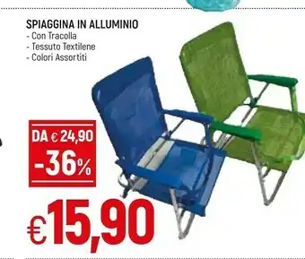 Famila Spiaggina In Allumino offerta