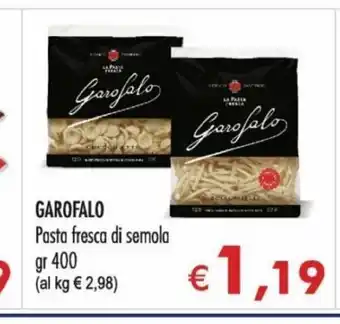 Garofalo Pasta fresca di semola 400 gr